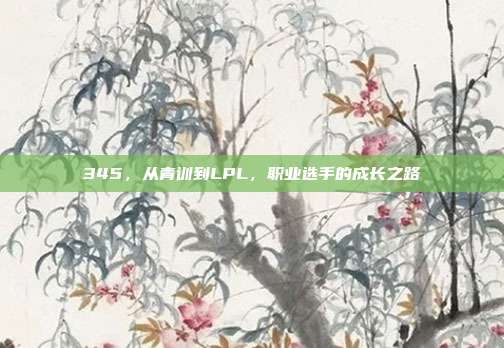 345，从青训到LPL，职业选手的成长之路